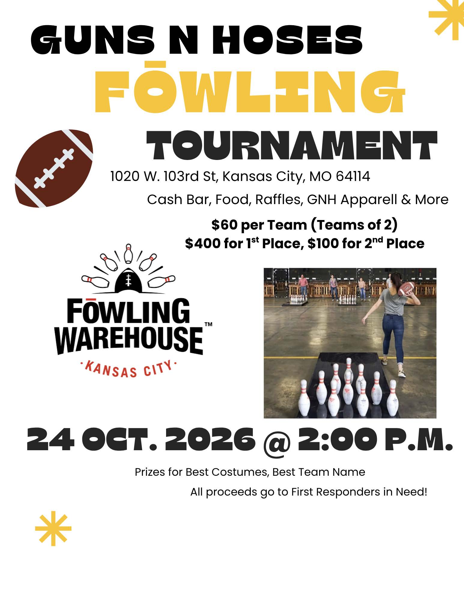 Guns N Hoses Fōwling Tournament
